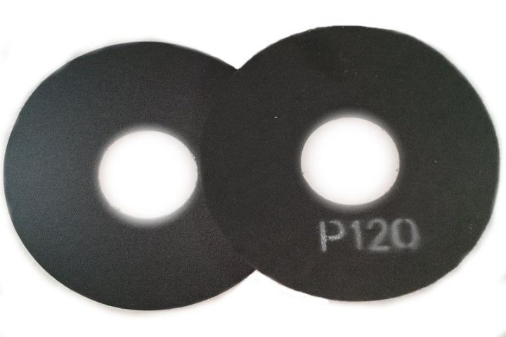 380x125mm K 040 Schuurschijven op vilt
